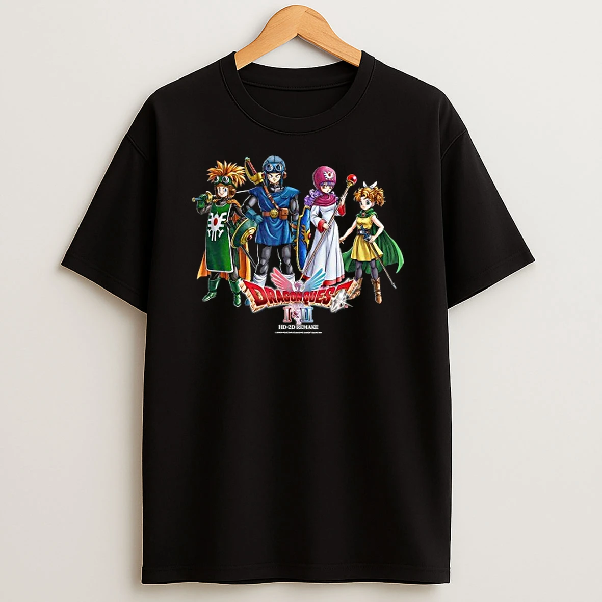 Dragon Quest I Ii Hd 2d Remake Heroes Shirts