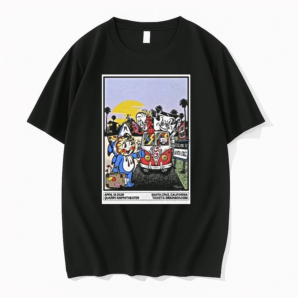 Drain Quarry Amphitheater Santa Cruz Ca April 18 2026 Shirts