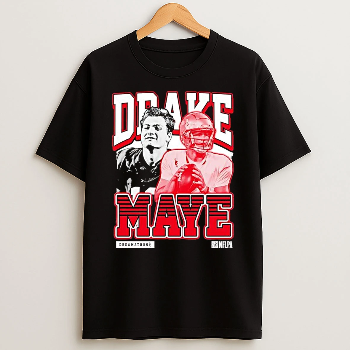 Drake Maye New England Patriots Football Quarterback Shirts