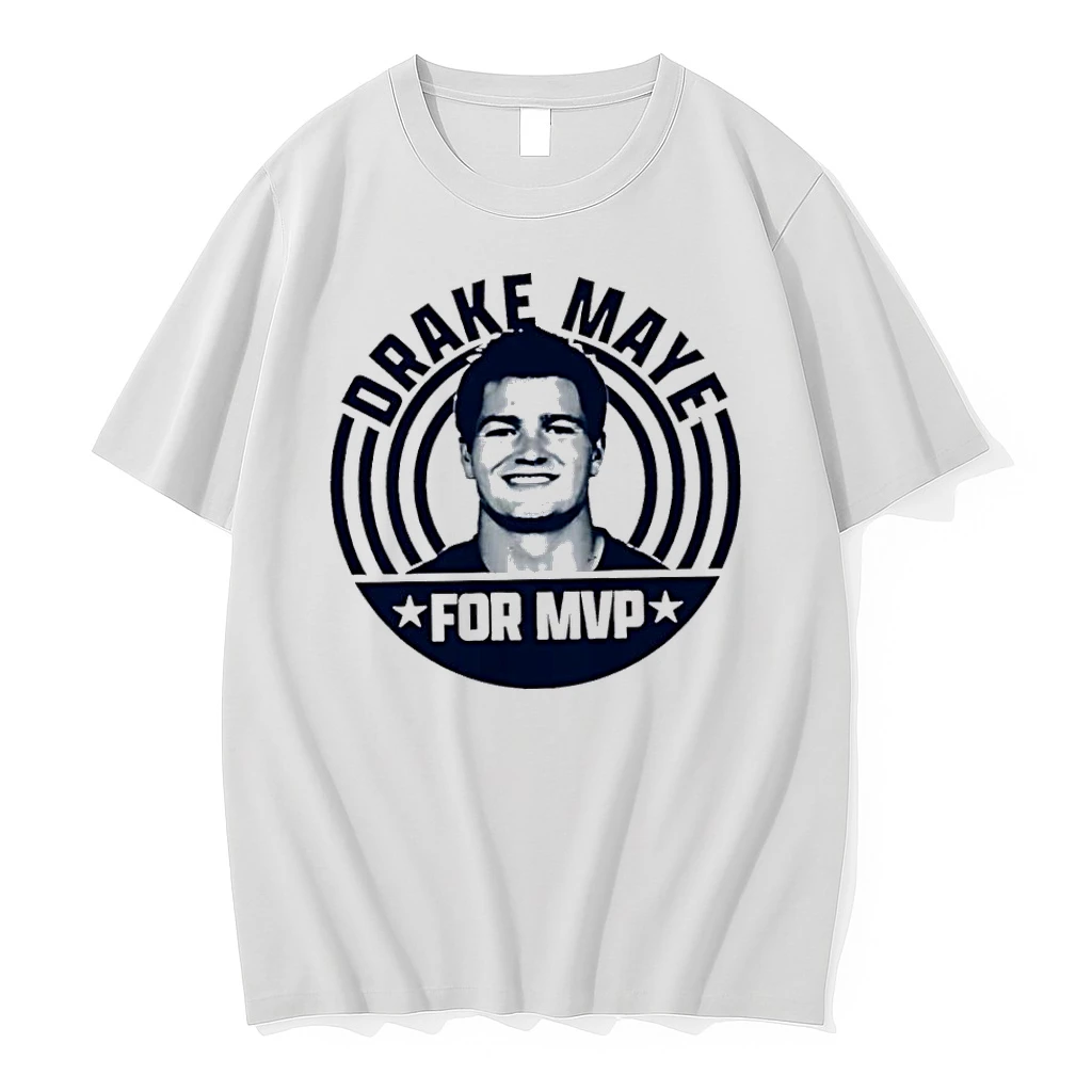 Drake Maye For Mvp Portrait Shirts