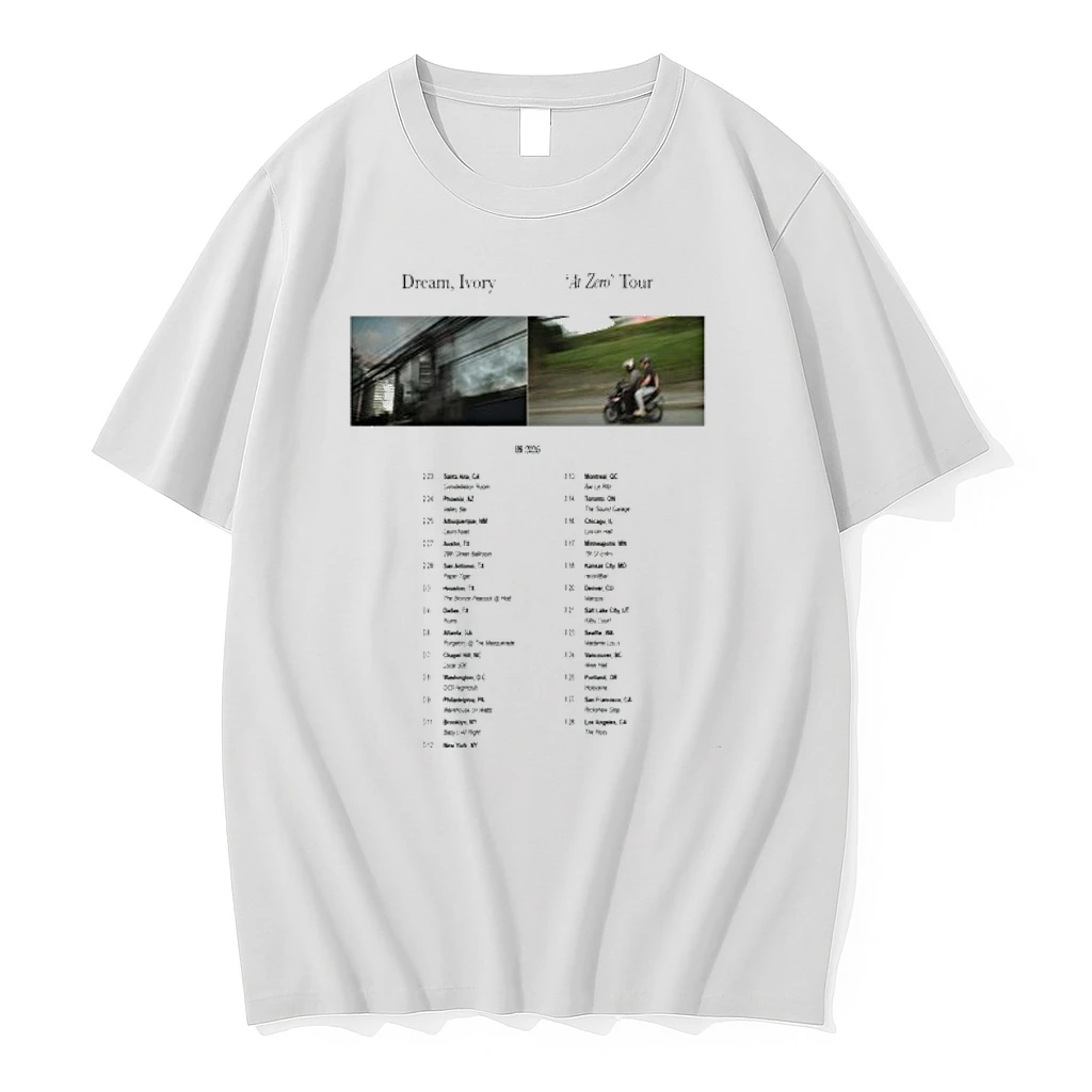 Dream Ivory At Zero Tour Us 2026 Dates T Shirtss Shirts