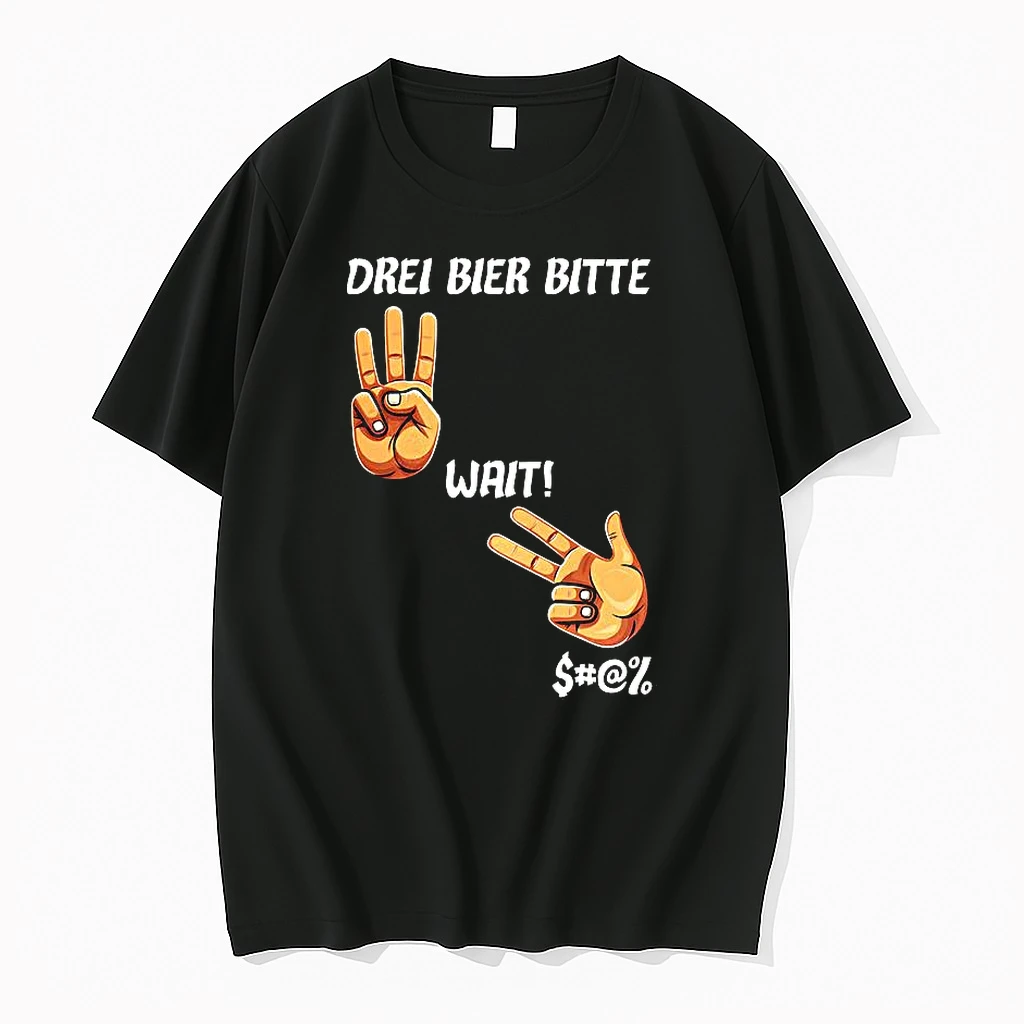 Drei Bier Bitte 3 Wait 3 Beers Shirts