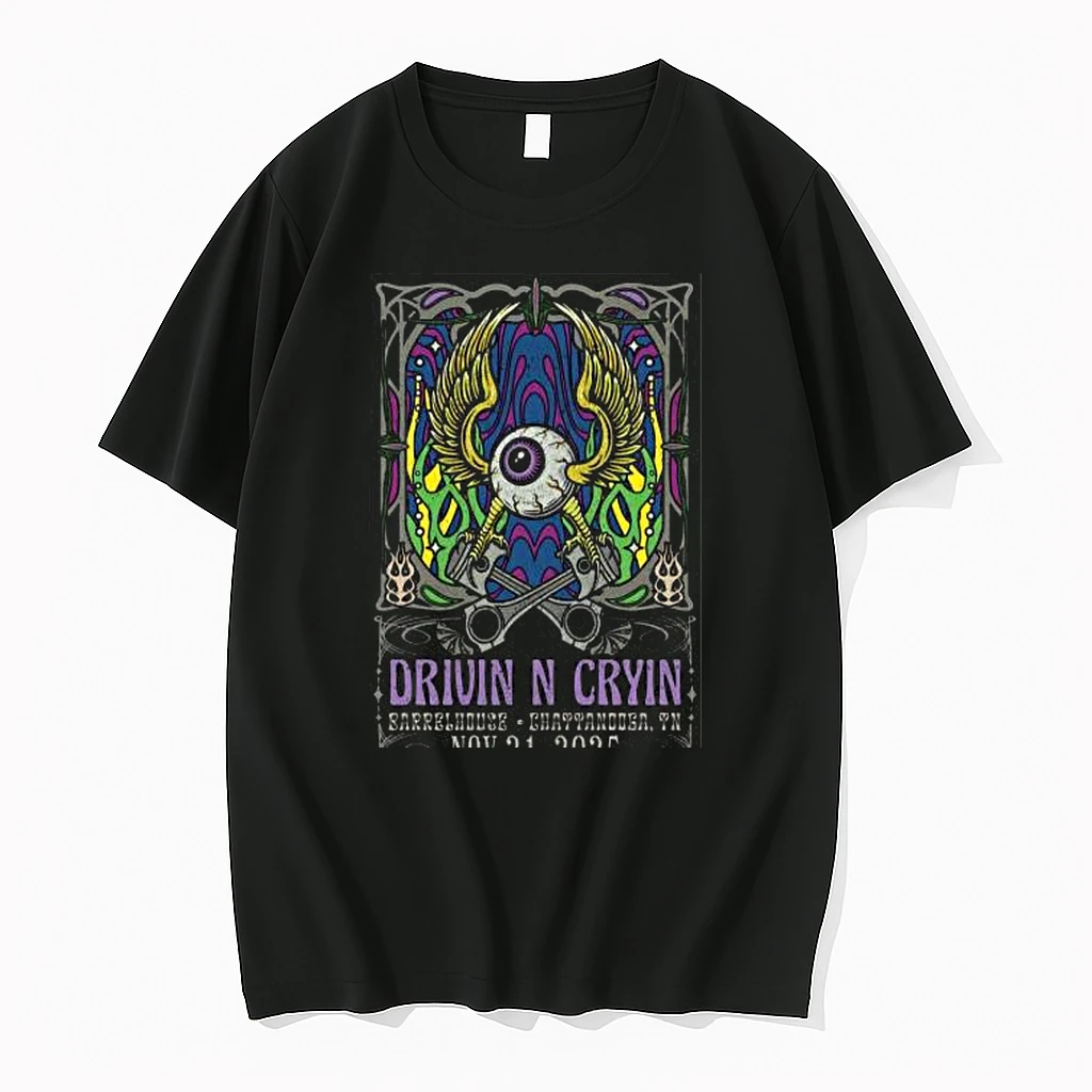 Drivin N Cryin Chattanooga Tn November 21 2025 Concert Shirts