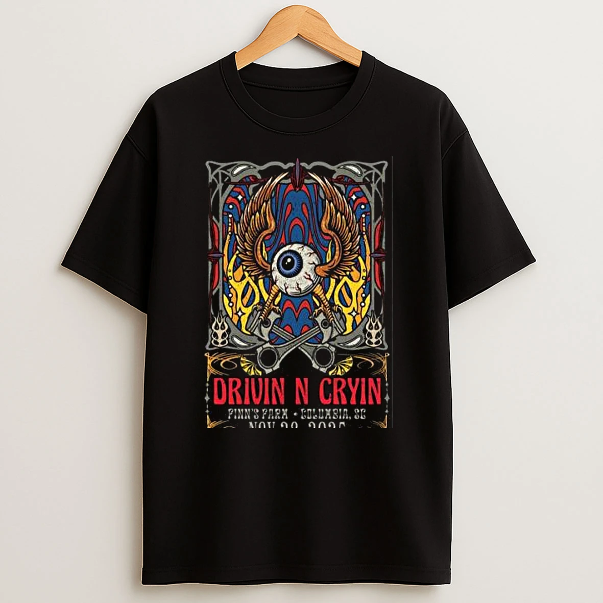 Drivin N Cryin Finns Farm November 28 2025 Tour Shirts