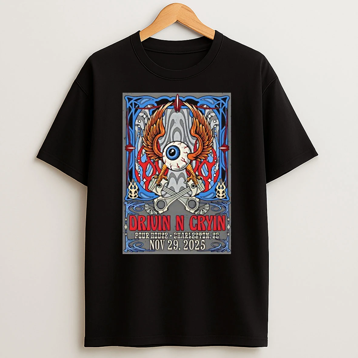 Drivin N Cryin At The Charleston Pour House On Nov 29 2025 Shirts