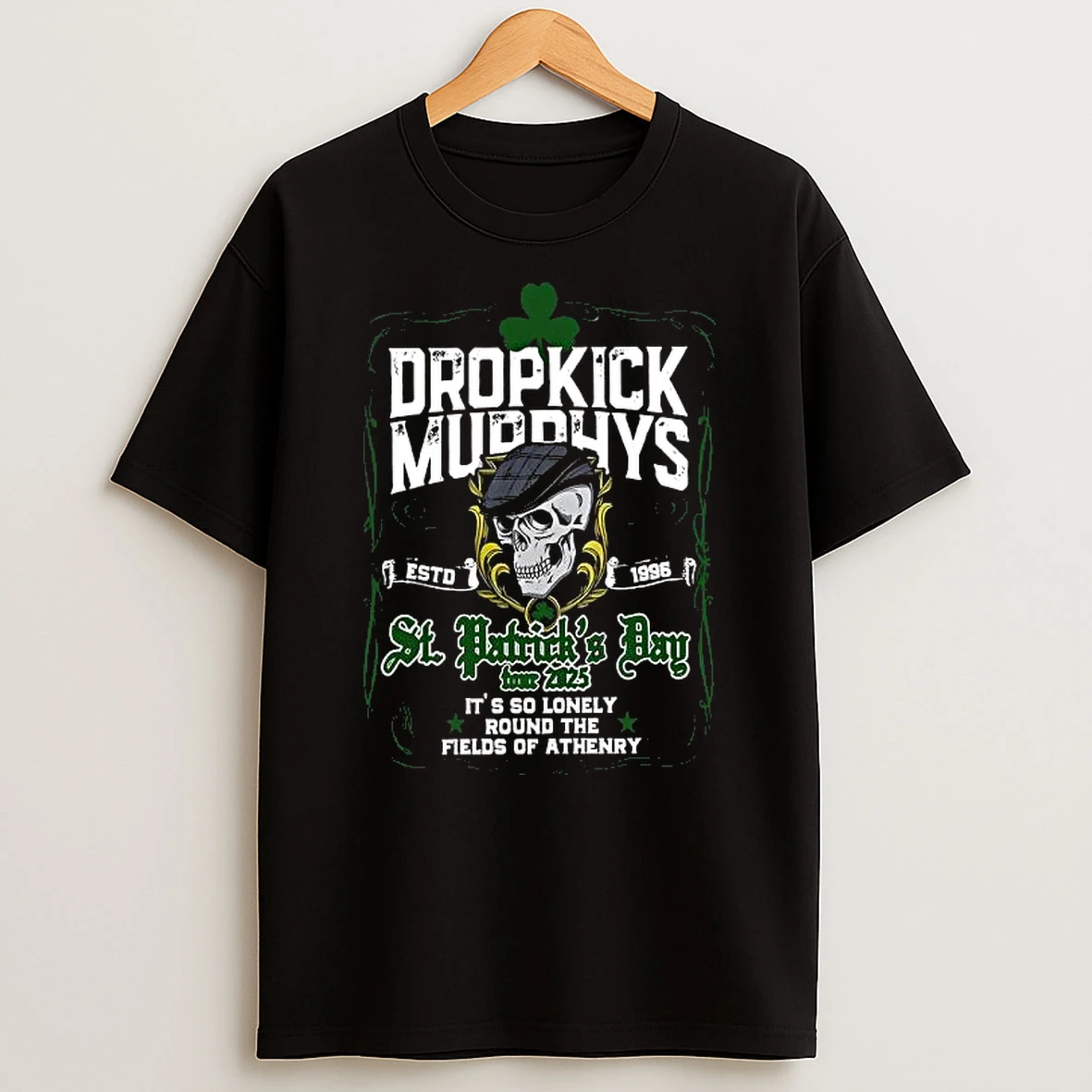 Dropkick Murphys St Patricks Day Tour 2025 Shirts