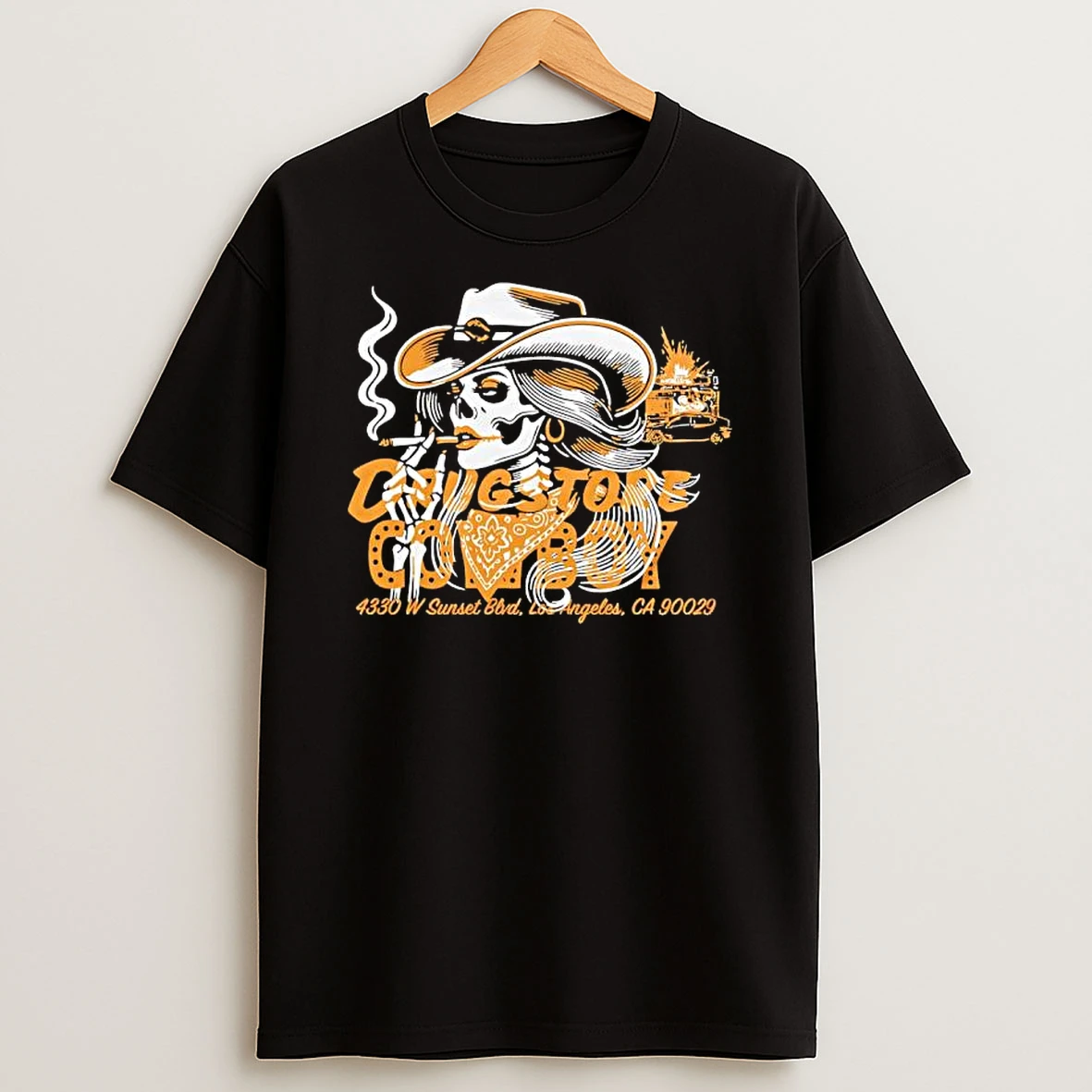 Drugstore Cowboy 4330 W Sunset Blvd Los Angeles Black Shirts