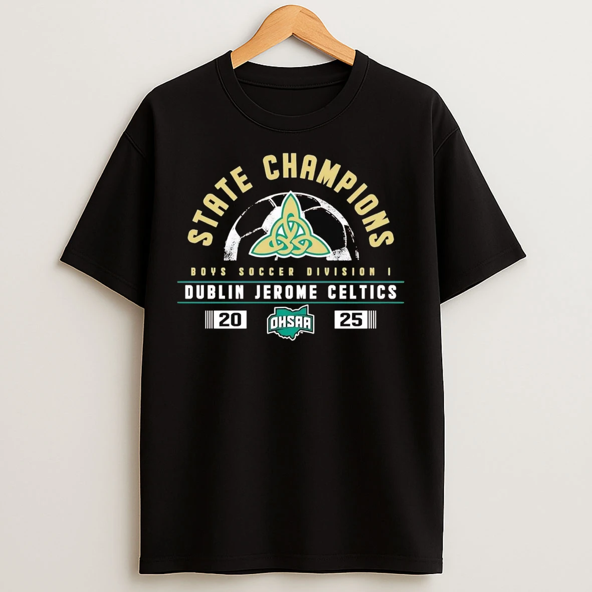 Dublin Jerome Celtics Ohsaa Boys Soccer Division I State Champions T Shirts