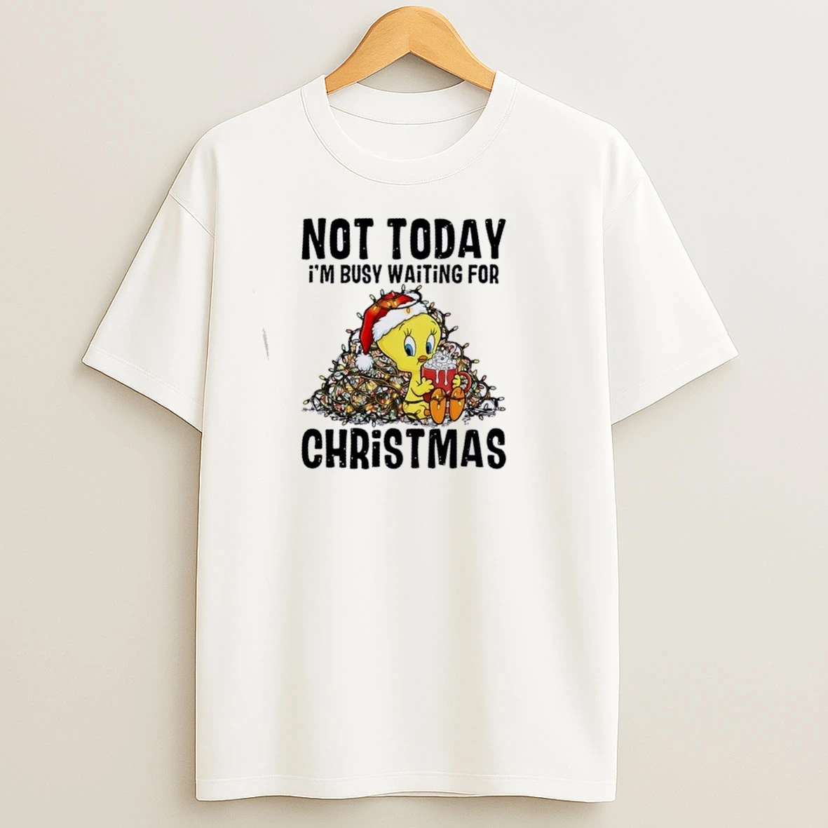 Duck Not Today Im Busy Waiting For Christmas T Shirts