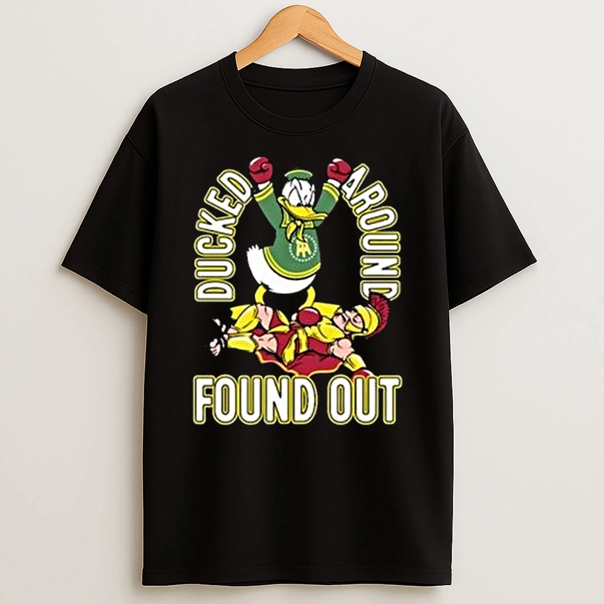 Ducked Around Found Out Pocket Shirts