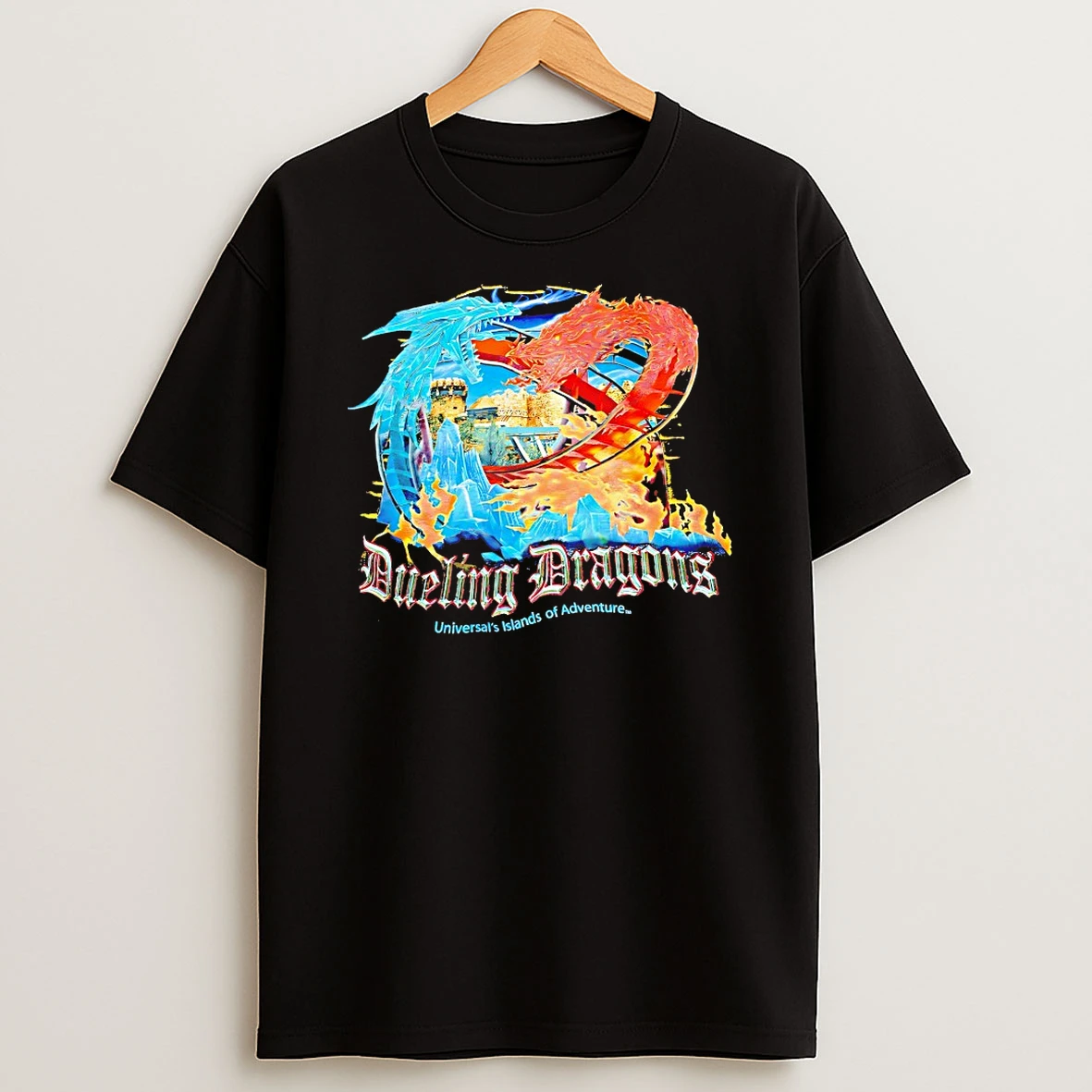 Dueling Dragons Universals Islands Of Adventure Vintage Shirts