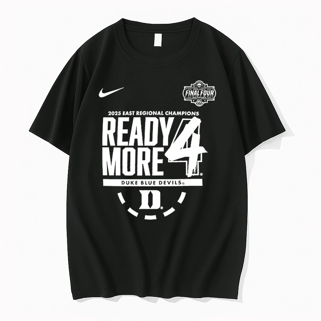 Duke Blue Devils 2025 Ncaa Mens Basketball Tournament March Madness Final Four Regional Champions Locker Room Shirts