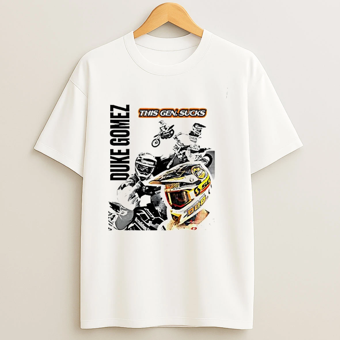 Duke Gomez Moto This Gen Sucks Shirts