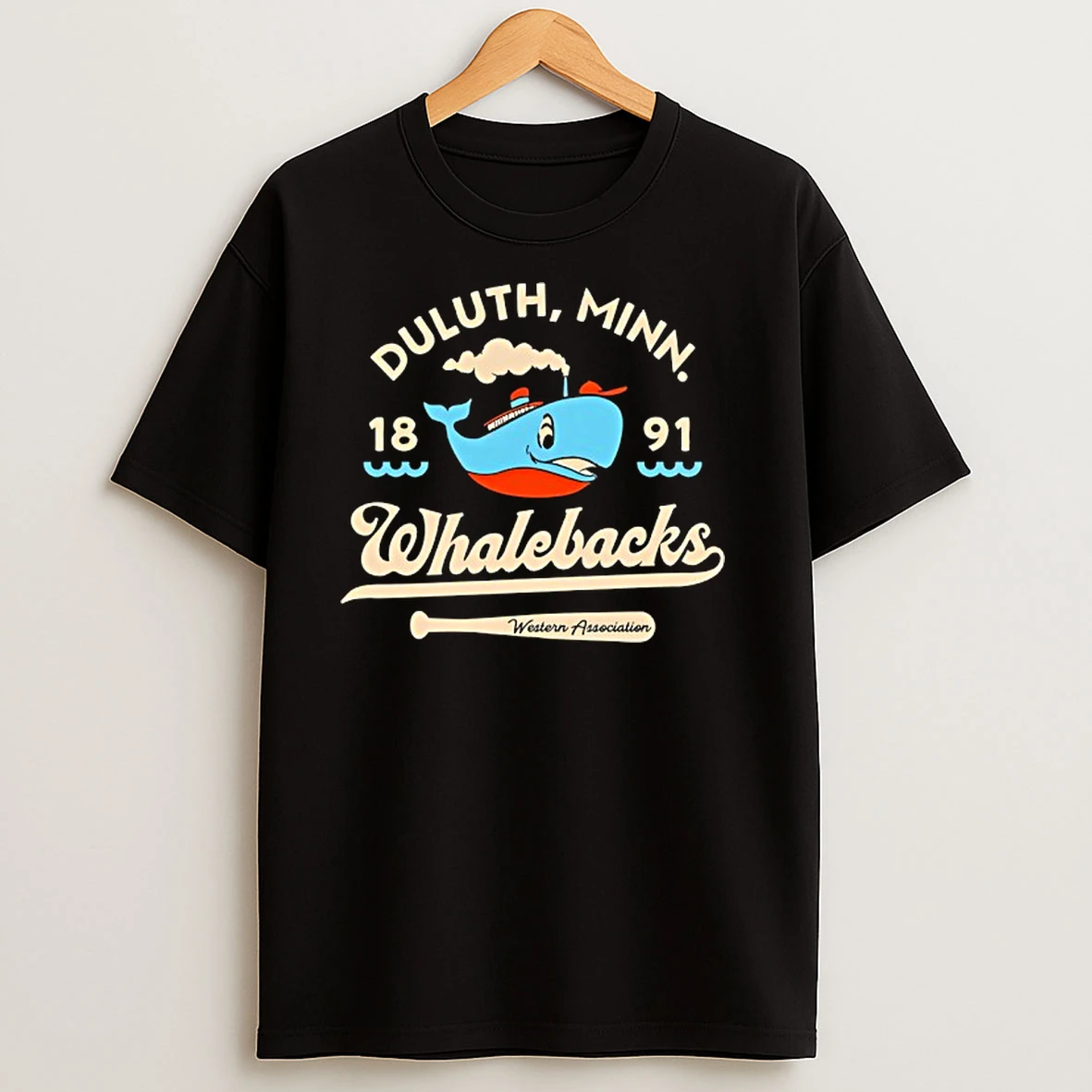 Duluth Whalebacks Minnesota Defunct Baseball Teams T Shirts