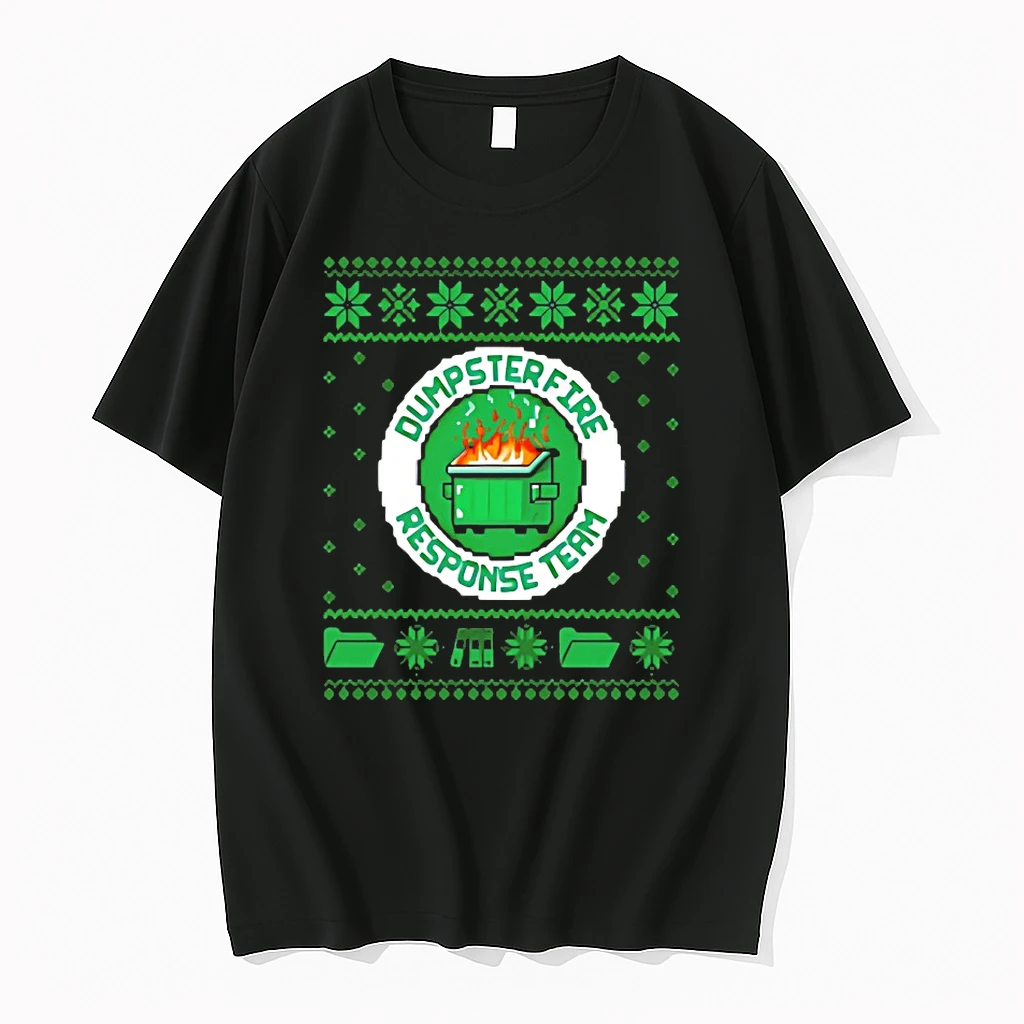 Dumpster Fire Response Team Christmas Shirts