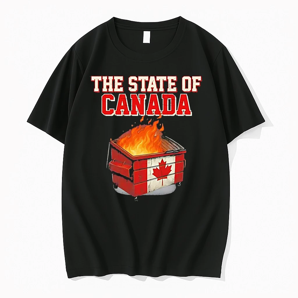 Dumpster Fire State Of Canada Shirts