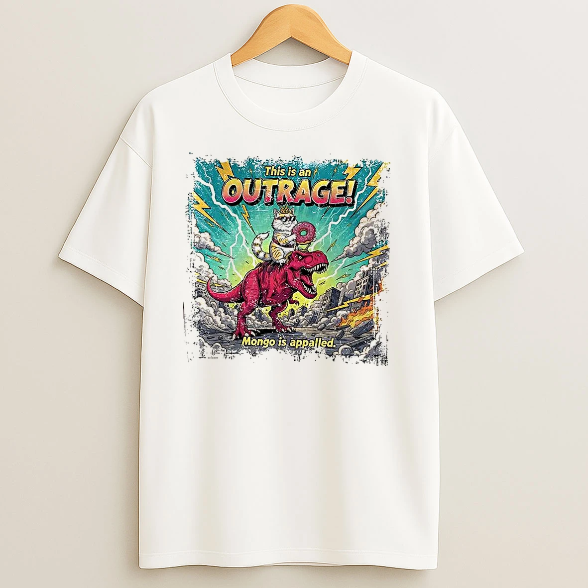 Dungeon Crawler Carl Princess Donut This Is An Outrage And Mongo Is Appalled T Shirts