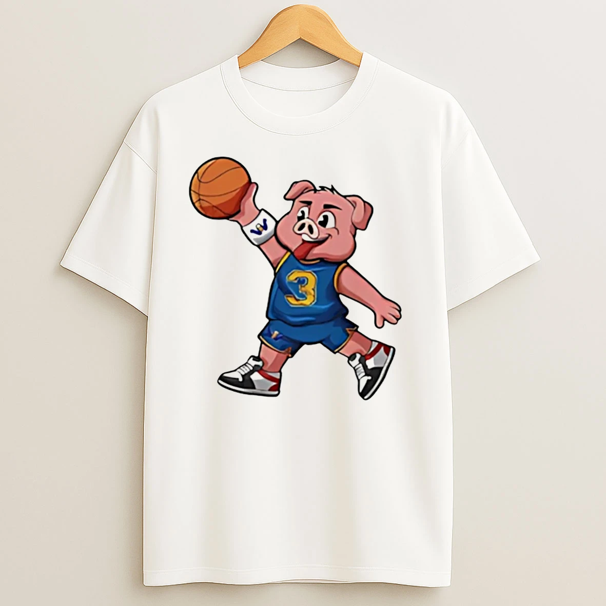 Dunk Hog Nba 2025 26 Mascot T Shirts