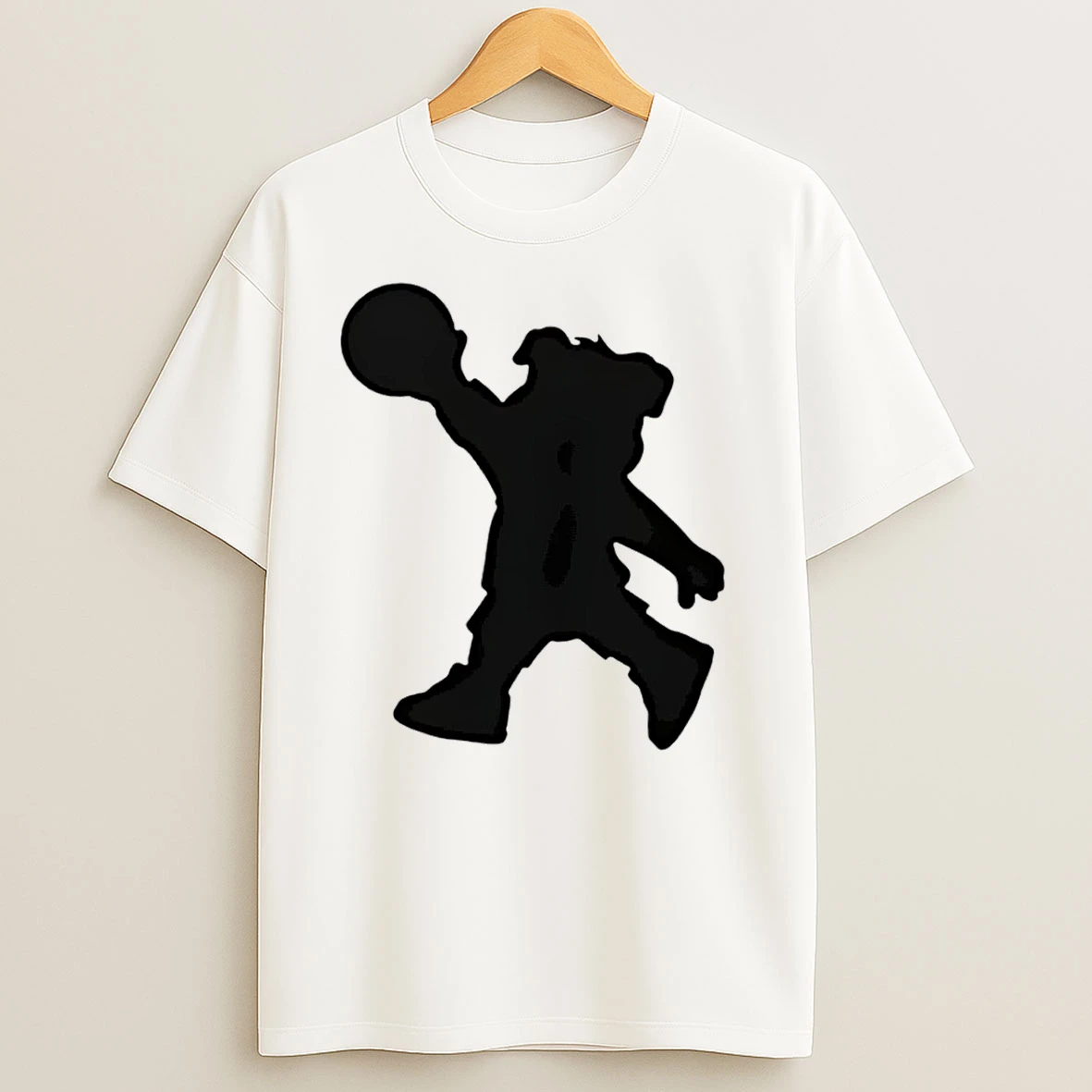 Dunk Hog Silhouette Nba 2025 26 Mascot T Shirts