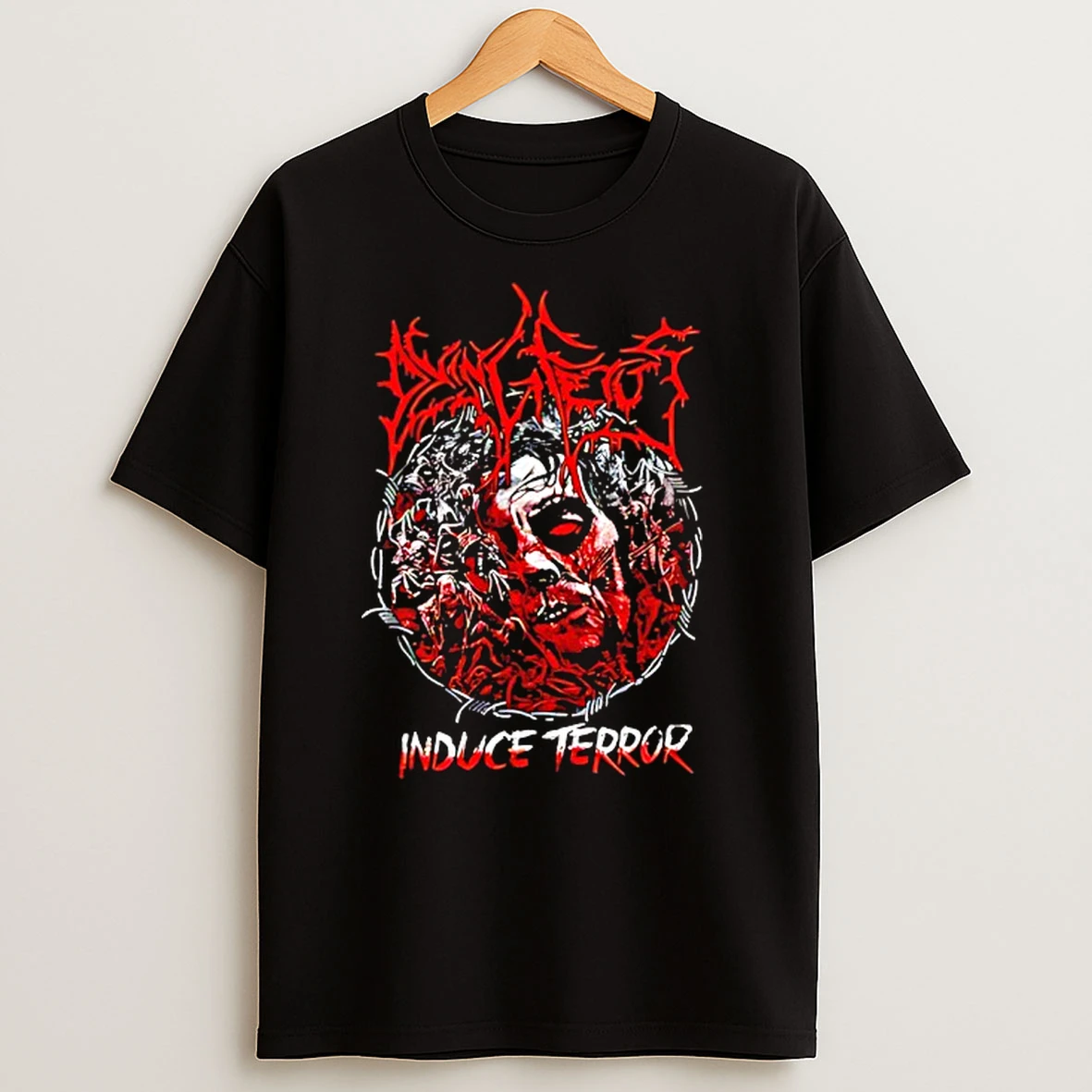 Dying Fetus Induce Terror T Shirts