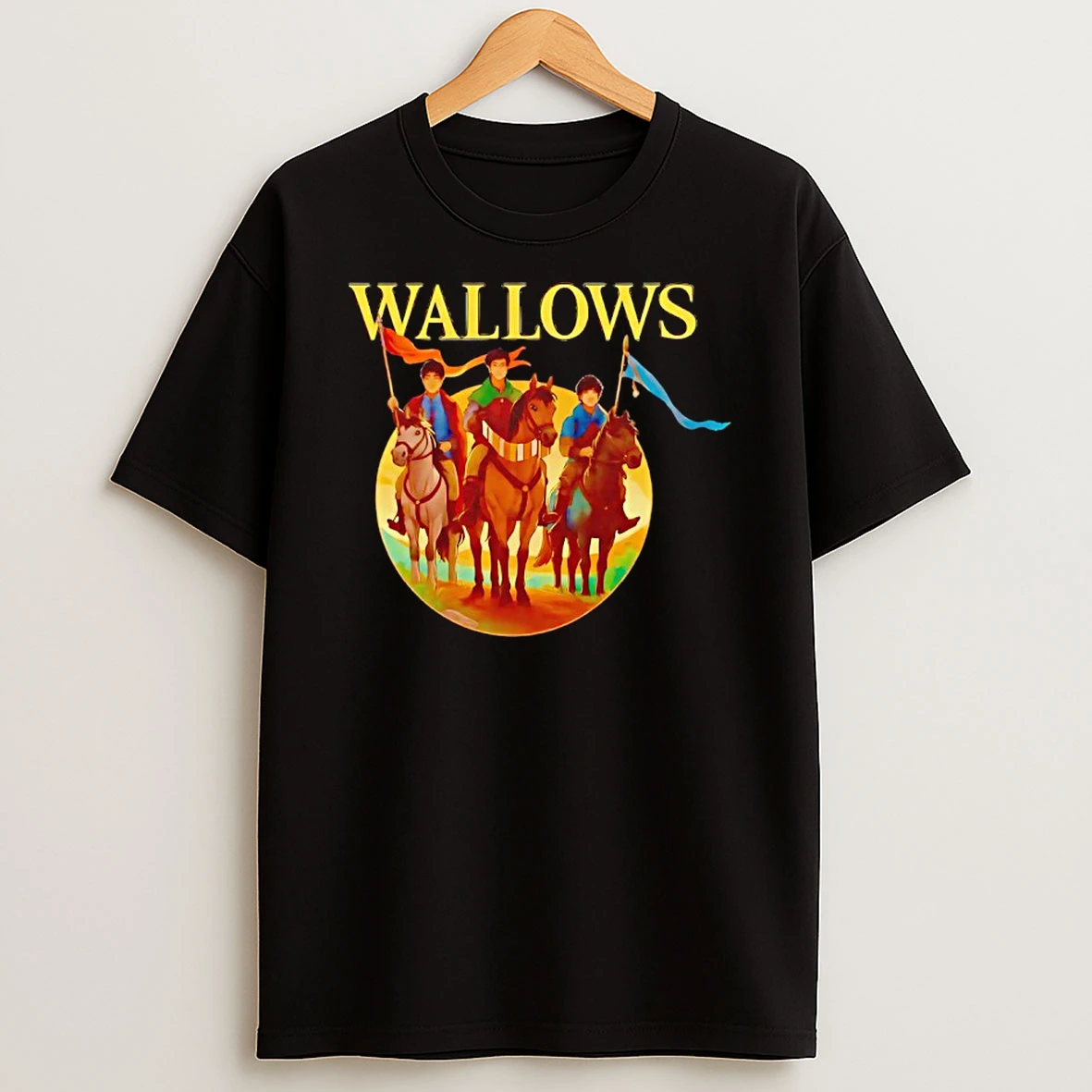 Dylan Minnette Braeden Lemasters And Cole Preston Wallows Riding A Horse In Medieval Times Shirts