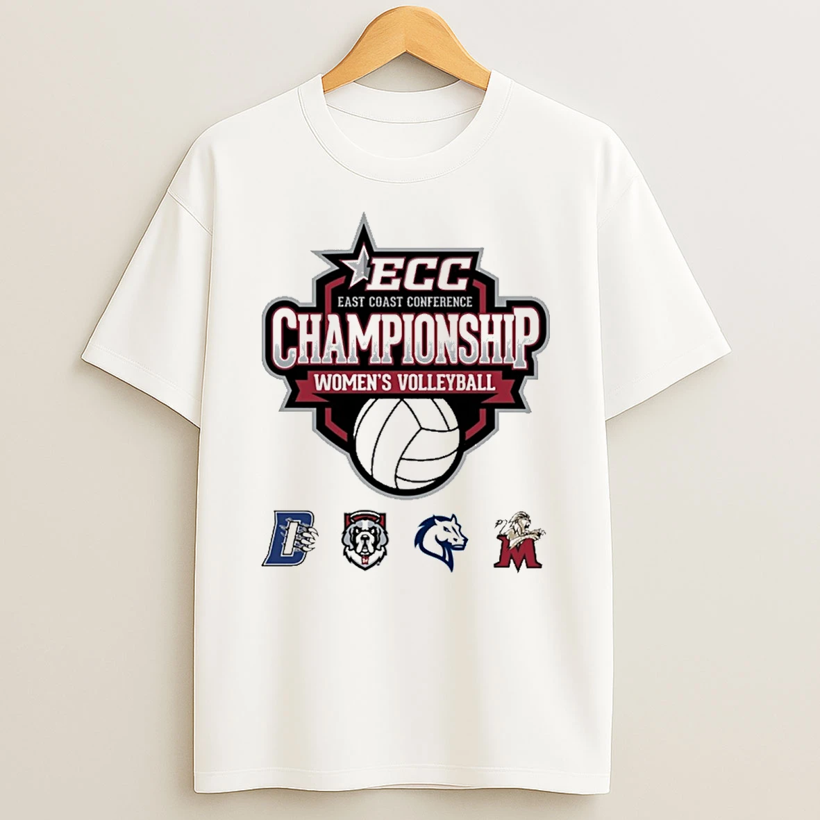 Ecc Womens Volleyball Championship Participants 25 26 Dri Power Shirts