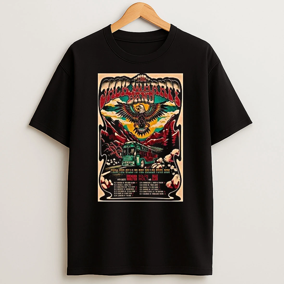 Eagle The Jack Wharff Band From The Hills To The Holler 2026 Shows Shirts