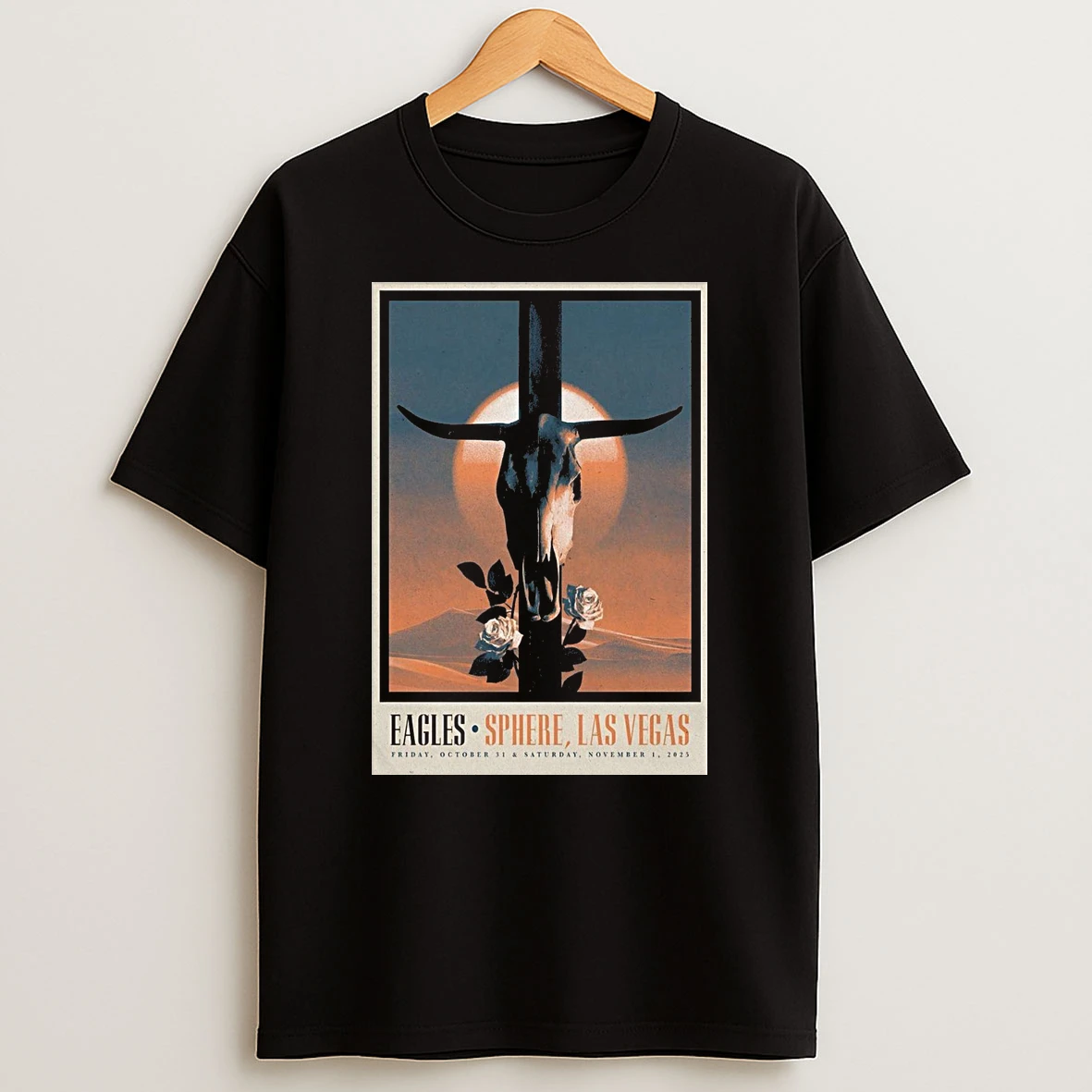 Eagles At Sphere Las Vegas On October 31 November 1 2025 Event Shirts