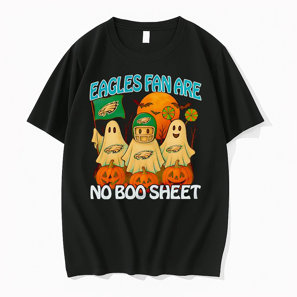 Eagles Fan Are No Boo Sheet Halloween Shirts