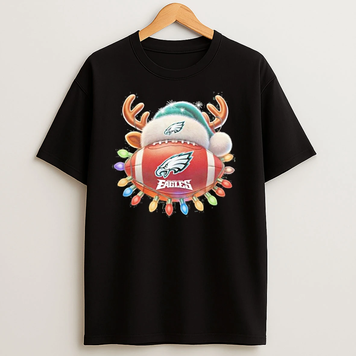 Eagles Santa Ball T Shirts