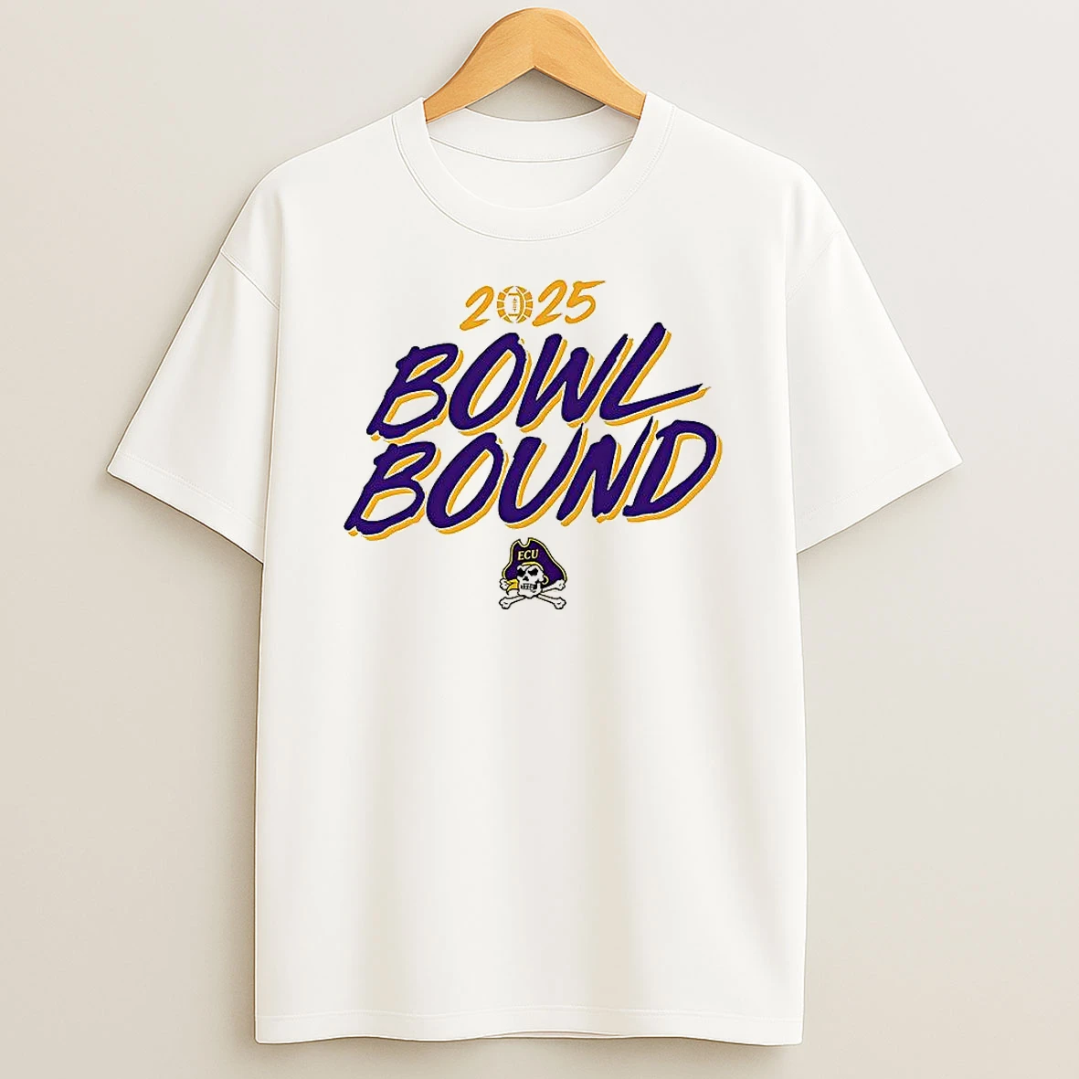 East Carolina Pirates Football 2025 Bowl Bound Shirts