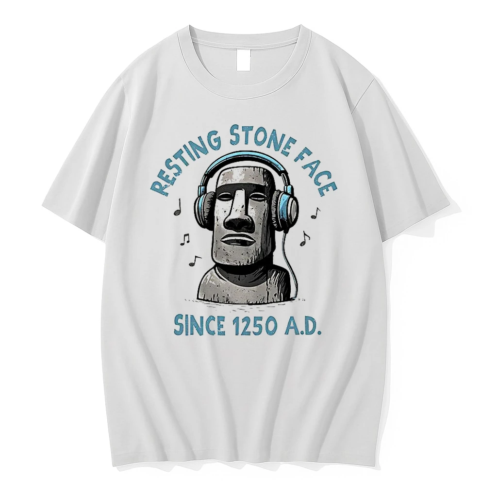 Easter Island Resting Stone Face Since 1250 Ad Shirts