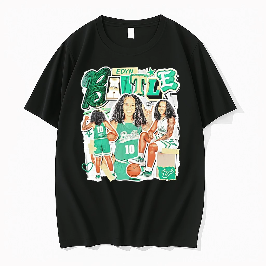 Edyn Battle Usf Ncaa South Florida Bulls Womens Basketball Shirts