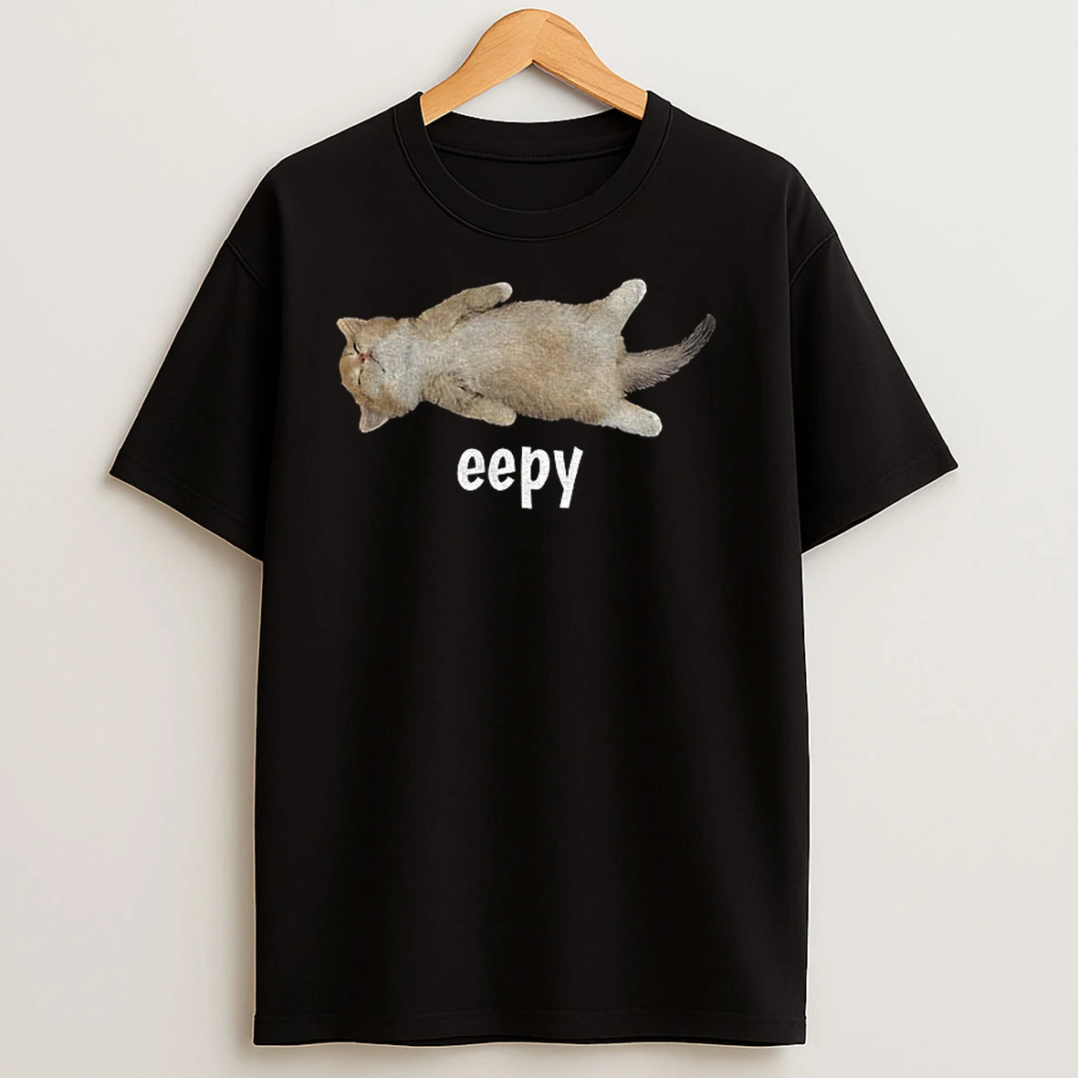 Eepy Cat Silly Sleepy Cat Humor Meme T Shirts