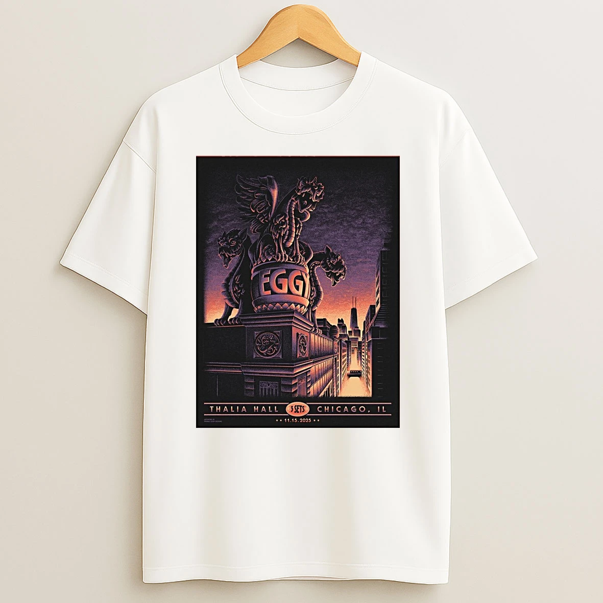Eggy On November 15 2025 Thalia Hall In Chicago Il Tour Shirts
