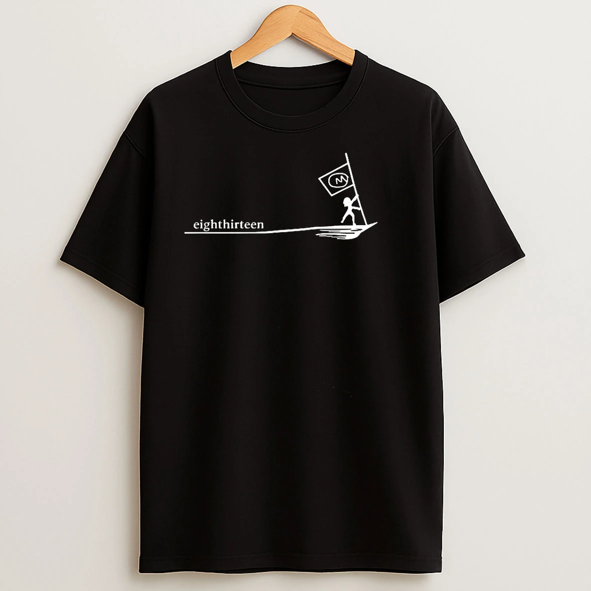 Eight Thirteen M Flag Sketch T Shirts