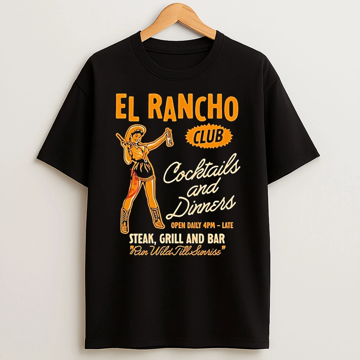 El Rancho Club Cocktails And Dinners Shirts