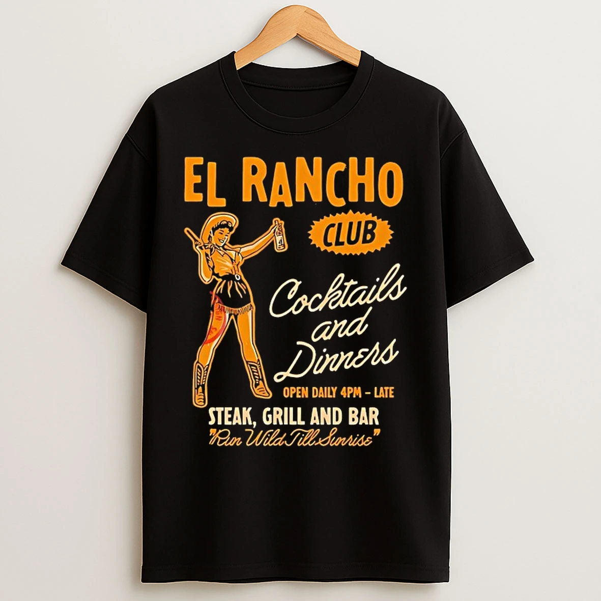 El Rancho Club Cocktails And Dinners T Shirts