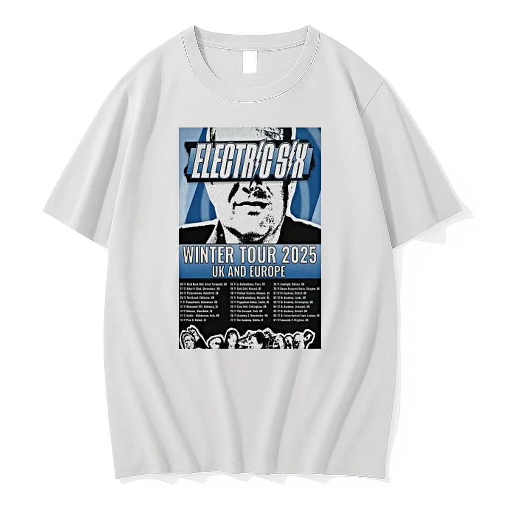 Electric Six Uk And Europe Winter Tour 2025 Shirts