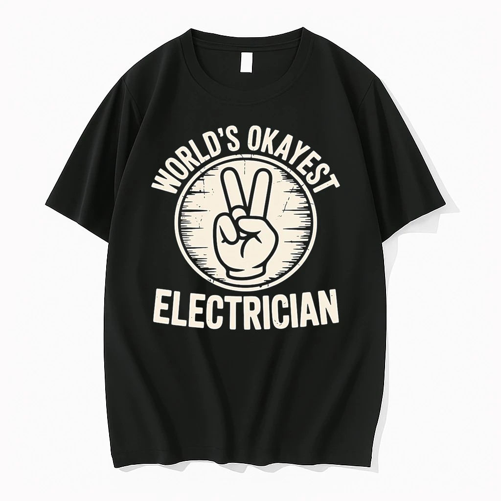 Electrician Worlds Okayest Electrician Shirts