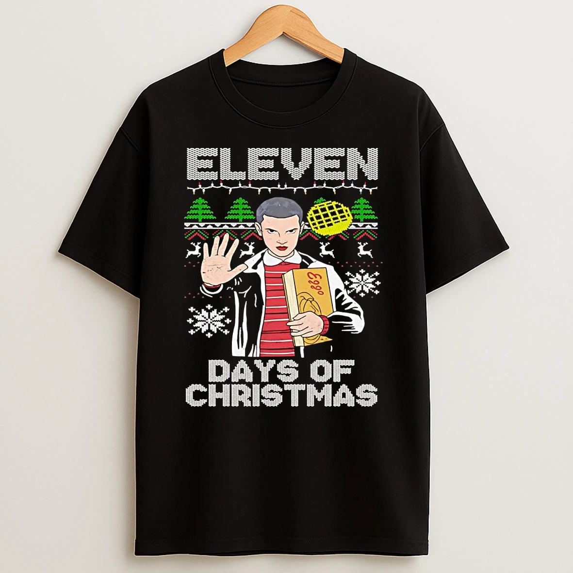 Eleven Days Of Christmas Stranger Things Shirts
