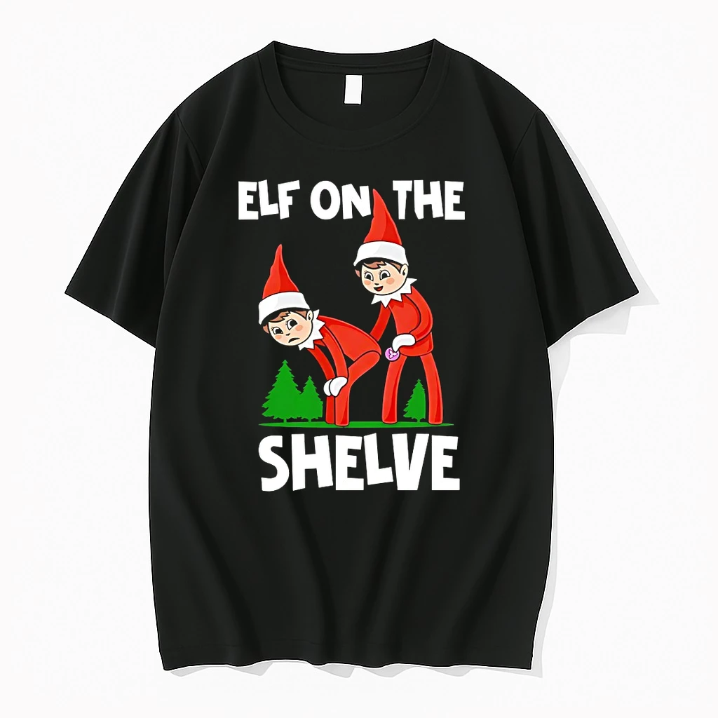 Elf On The Shelve Christmas Shirts