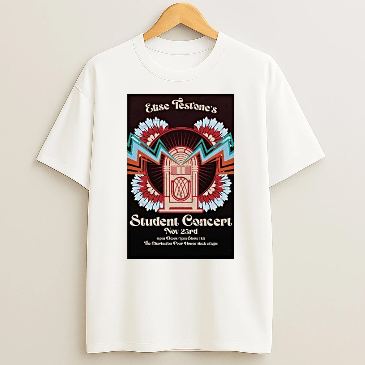 Elise Testone Nov 23 2025 Charleston Pour House Show Shirts