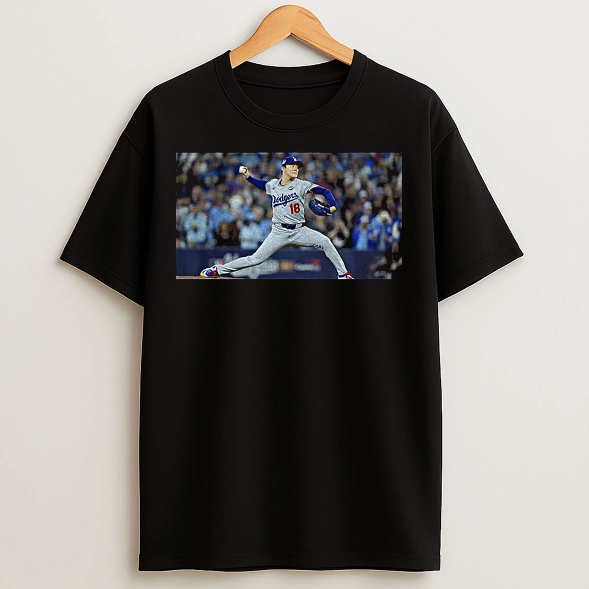 Elite Cards Of Yoshinobu Yamamoto World Series Mvp T Shirts
