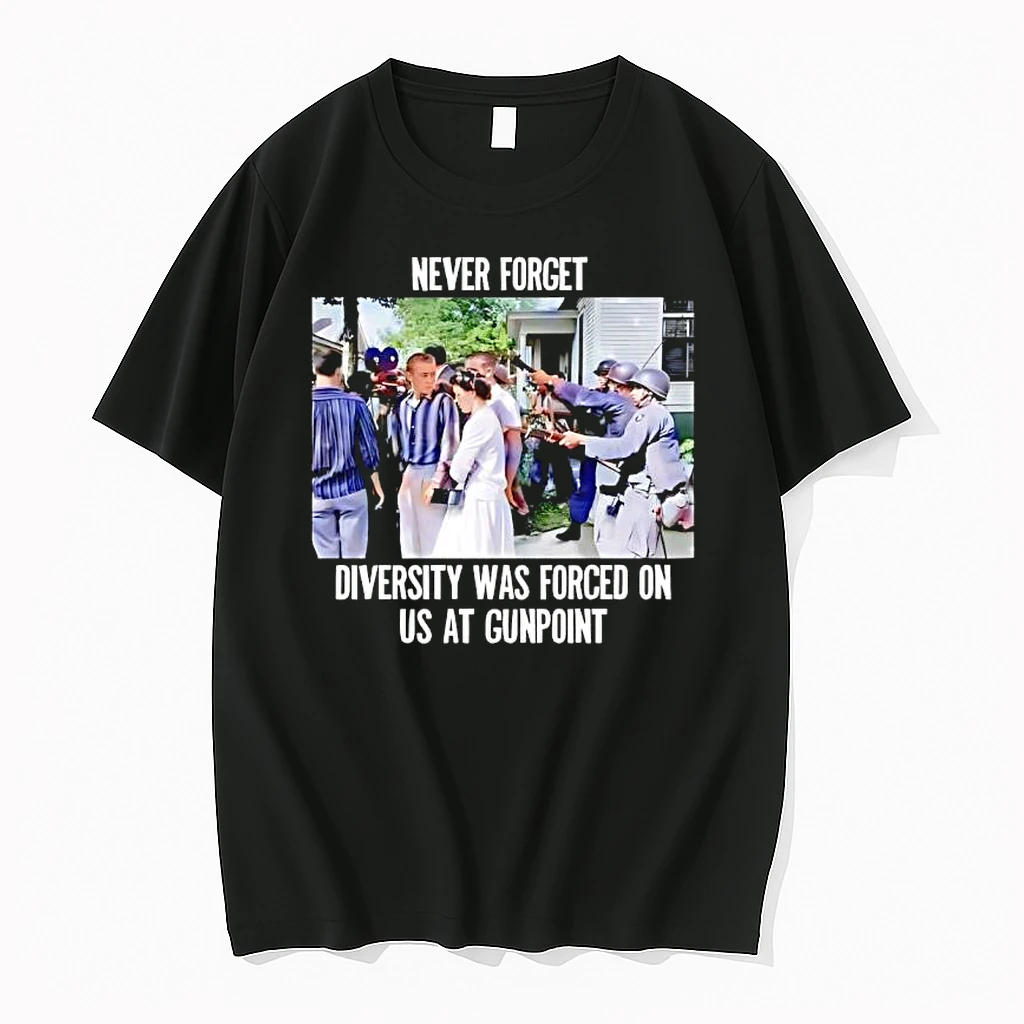 Elizabeth Eckford Never Forget Diversity Was Forced On Us At Gunpoint Shirts