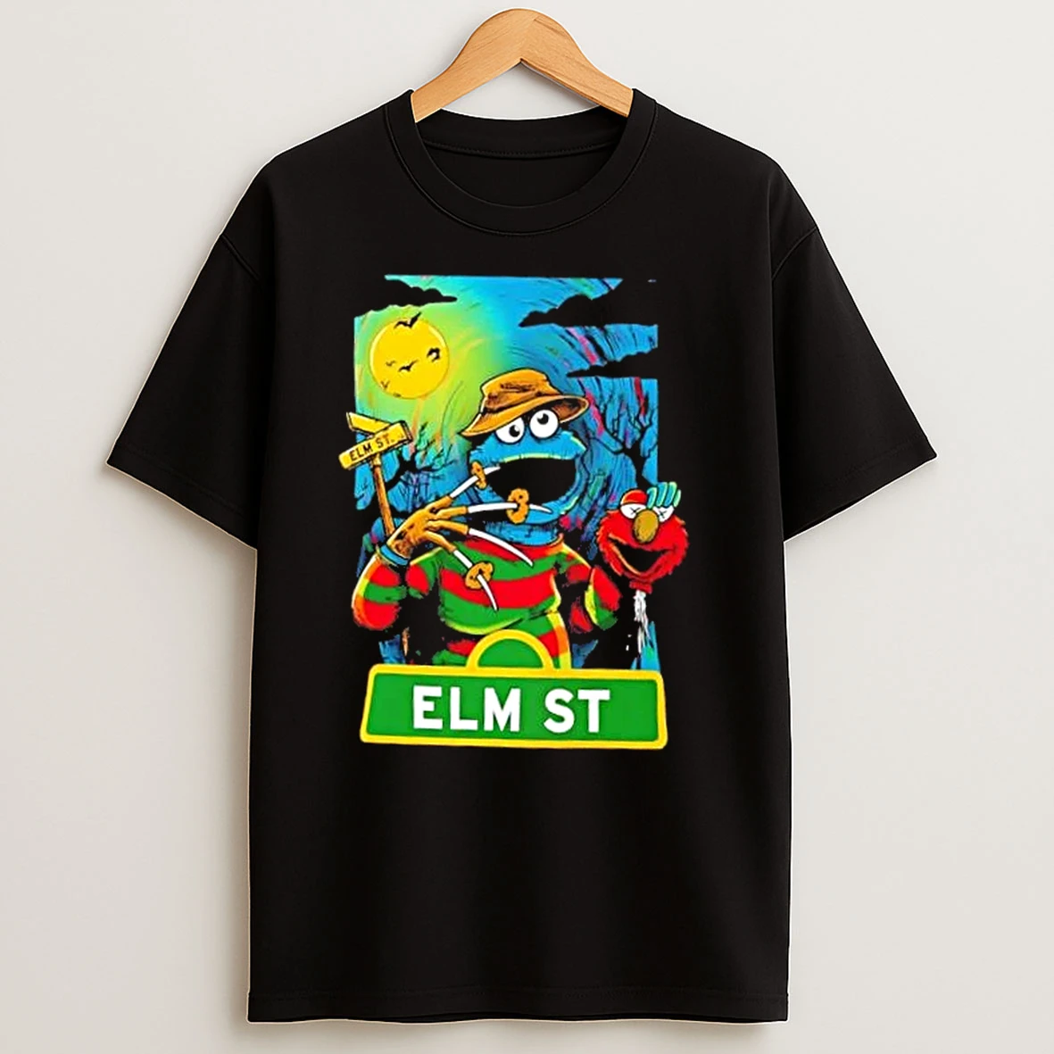 Elm Street Monster Horror Parody T Shirts