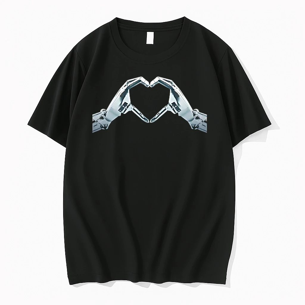 Elon Musk Robot Hand Heart Shirts