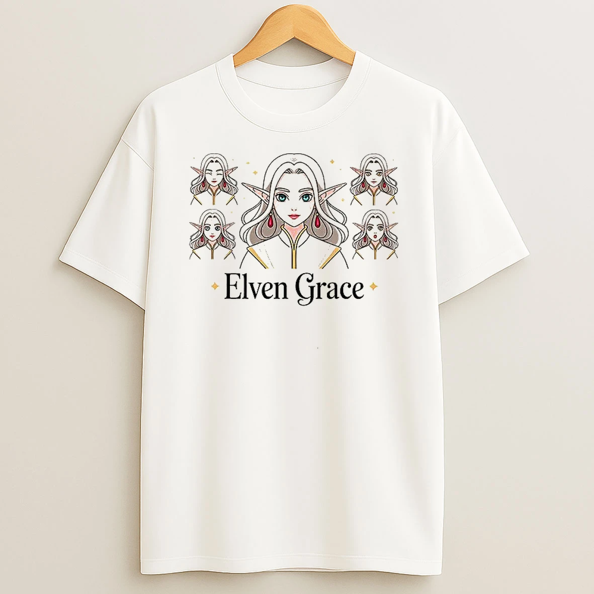 Elven Grace Fantasy Elf Maiden Shirts