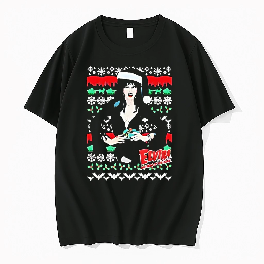 Elvira Wink Xmas Ugly Christmas Shirts