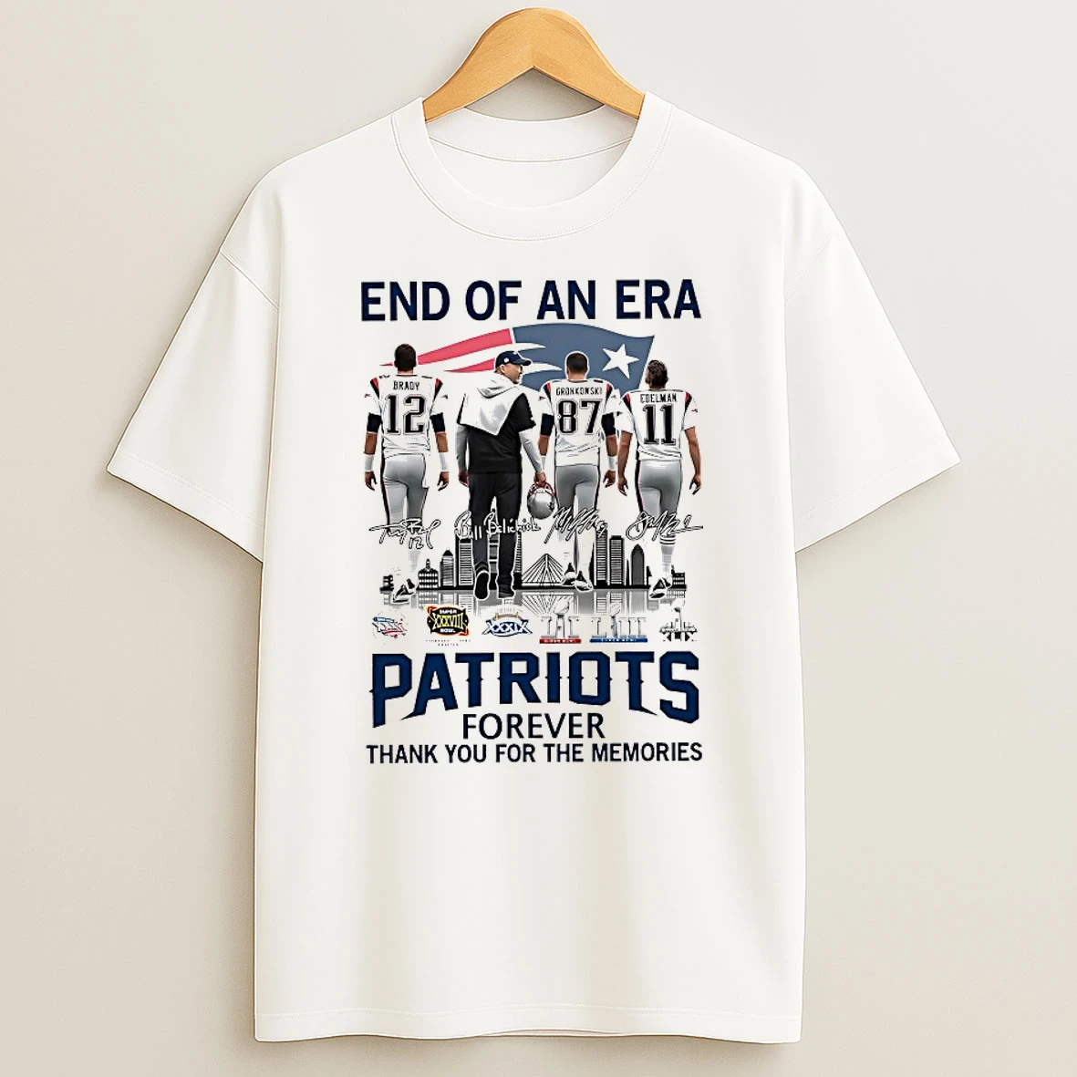 End Of An Era New England Patriots Forever Shirts
